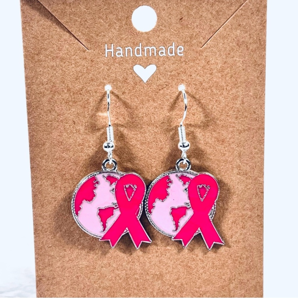 Ribbon World Earrings - Picture 8 of 8